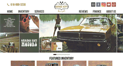 Desktop Screenshot of garagekeptmotors.com